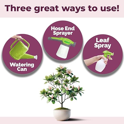 Magnolia Tree Fertilizer – Liquid Magnolia Tree Plant Food for Beautiful Blooms & Healthy Growth, 8 oz