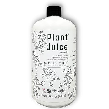 Elm Dirt Plant Juice & Ancient Soil Bundle - Plant Food Outdoor & Indoor Plant Food | Potting Soil for Outdoor Plants & Indoor Plant Soil - House Plant Soil & All Purpose Plant Food Liquid (Bundle)