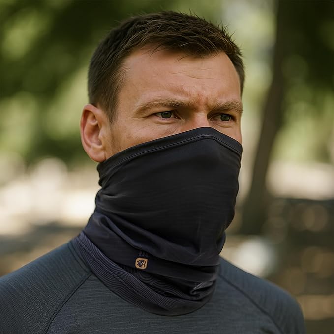 Performance neck gaiter - UPF50+ Ultra Soft & Breathable all season sport mask for Men and Women