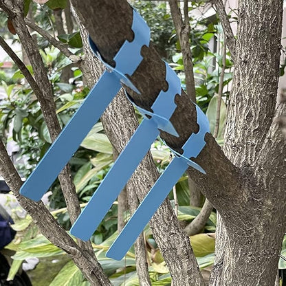 Kecoya 200pcs Plastic Plant Labels, Waterproof Plant Tree Tags and Labels, Wrap Around Plant Label Tags, Adjustbale Hanging Plant Tag and Labels. (Blue)