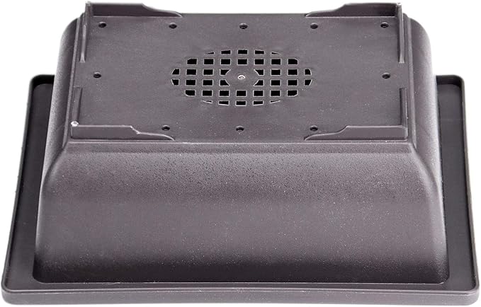 ZOENHOU 20 PCS 6.5 Inch Rectangular Bonsai Training Pots, Premium Plastic Plant Pot with Deep Humidity Trays, for Plants Flowers African Violets Reusable Durable