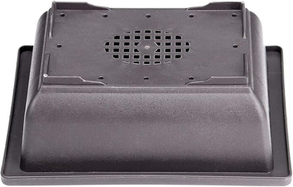 ZOENHOU 20 PCS 6.5 Inch Rectangular Bonsai Training Pots, Premium Plastic Plant Pot with Deep Humidity Trays, for Plants Flowers African Violets Reusable Durable