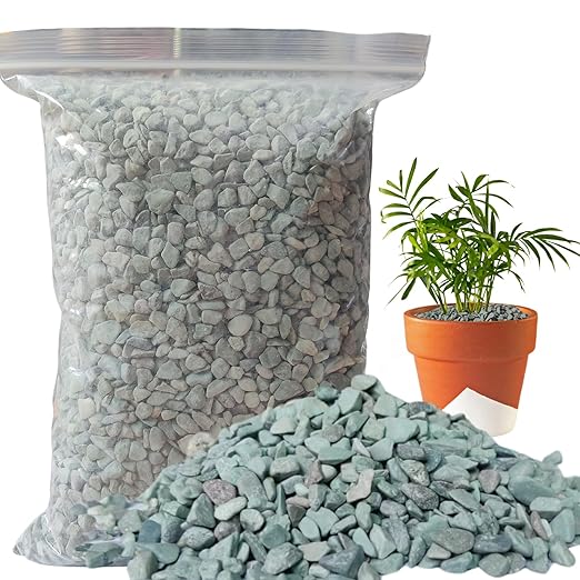 Green Zeolite Rocks Bulk 1345g - Zeolite Granules, Stones for Plants, Succulent Rocks, Cactus Soil Potting Mix