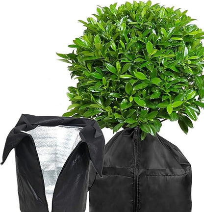 Insulation Planter Covers for Winter Functional Insulation Covers for Plant Pots Winter Care for Topiaries and Bushes Oxford Fabric Plant Cover