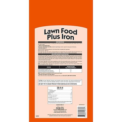 Fertilome (10757) Lawn Food Plus Iron 28-4-4 (40 lbs.)