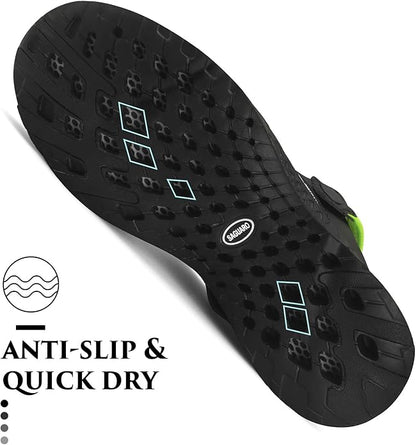 SAGUARO Men's Women's Quick Dry Garden Shoes Lightweight Breathable Gardening Clog Water Shoes Mesh Sandals for Sports Outdoor Beach Pool Exercise
