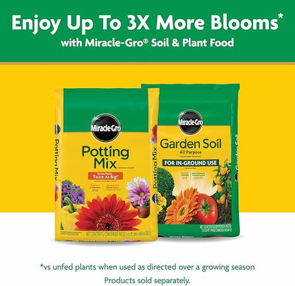 Miracle-Gro Water Soluble All Purpose Plant Food - Fertilizer For All Indoor or Outdoor Plants including Roses, Flowers, Vegetables, Houseplants, Trees, and Shrubs, 6.25 lbs.