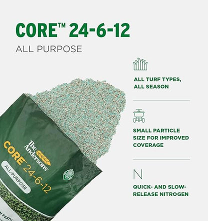 The Andersons Core 24-6-12 Professional-Grade All-Purpose Lawn Fertilizer - 18 lbs. Covers up to 6,200 sq. ft.