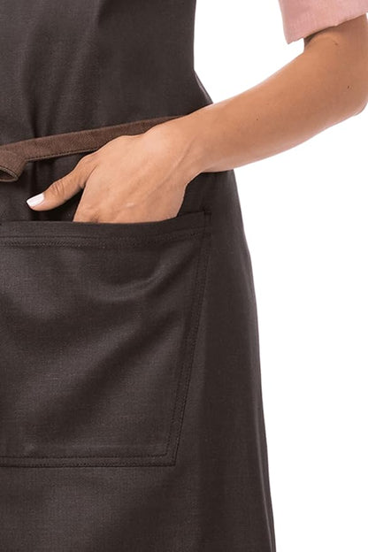 Chef Works Unisex Boulder Bib Apron