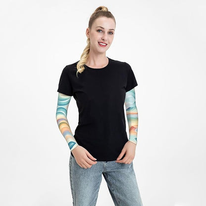 Arm Sleeves Outdoor Garden Sports Cooling Sun Sleeve for Women Men Farm