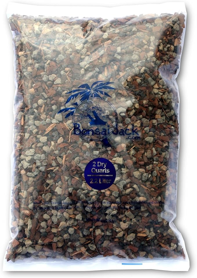 Bonsai Jack 2 Quarts Universal Organic Bonsai Soil Mix #221