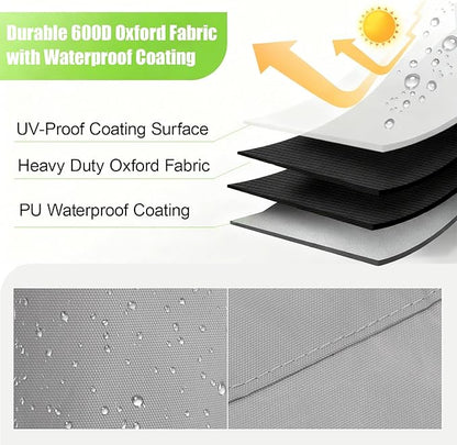 Trimmer Engine Cover, Weed Eater Covers for Weed Eater Edger, Pole Saw, Brush Cutters and Hedge - Heavy Duty Waterproof Cover 3 Pack