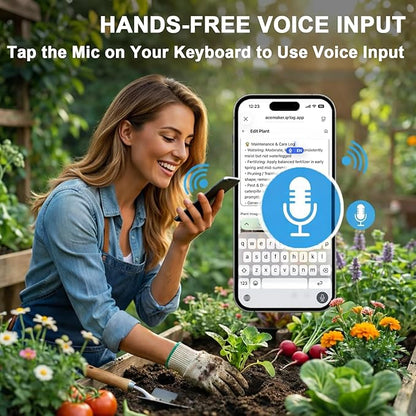 QR Plant Labels, Scan-to-Record Plant Care Tracker & Garden Journal, 304 Stainless Steel Outdoor Waterproof Tags Markers for Seeds and Herbs, Gift for Gardeners, 20 pcs