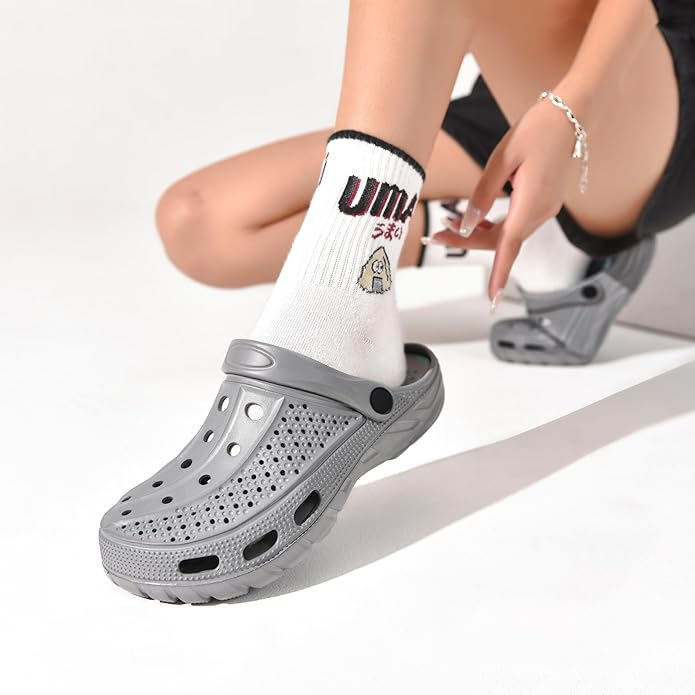 Women Men Orthopedic Clogs Arch Support Garden Shoes Sandals Slippers with Plantar Fasciitis Insoles