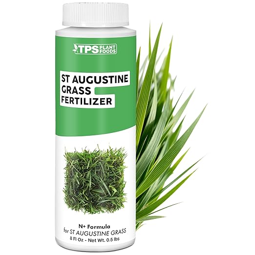 St Augustine Grass Fertilizer, Complete Plant Food for Saint Augustine Grass, Liquid Fertilizer by TPS Plant Foods, 8 oz (250mL)