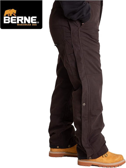 Berne Women's Softstone Duck Insulated Bib Overall
