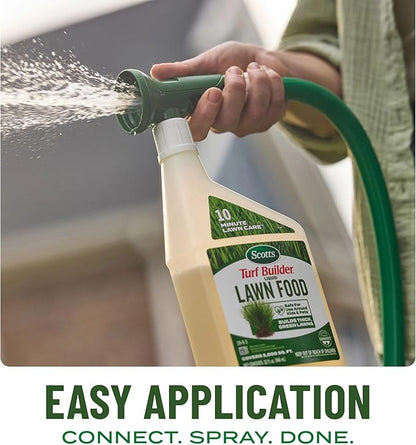 Scotts Turf Builder Liquid Lawn Food Refill, Lawn Fertilizer for Any Grass Type, 29-0-3, 32 fl. oz.