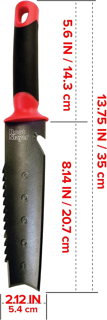 Root Slayer 16211, Soil Knife, Red