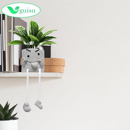 Uguisu 1PCS Cute Plant pots,2.5 Inch Succulent pots,Indoor Succulent planters,Small Flower pots for Home Decor,Room Decor,Shelf Decor,Desk Decor.（No Plants）