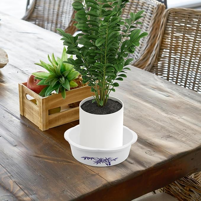 STOBAZA 3pcs Water Planter Hydroponic Pot Round Pot Lotus Bowl Water Lily Plant s for Indoor and Outdoor Plants