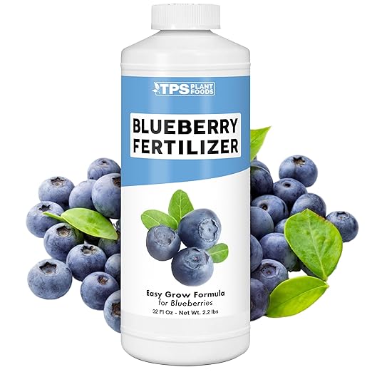 Blueberry Fertilizer – Liquid Fertilizer for Blueberry Bushes & Acid-Loving Plants, 32 oz