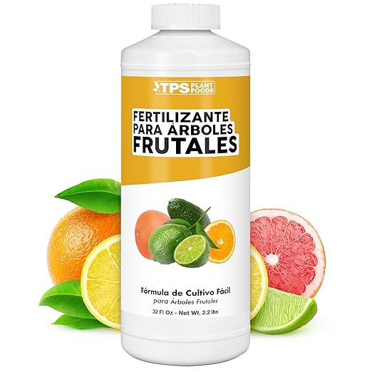 Fertilizante para Árboles Frutales, Complete Liquid Fruit Tree Plant Food, 32 oz (1 Quart)