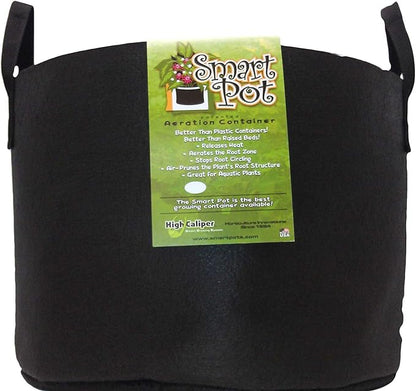 Smart Pots 14020H 14020 Fabric Pot, 20-Gal, Black