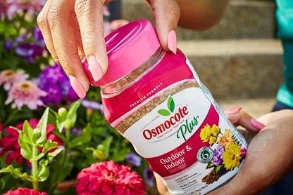 Osmocote Smart-Release Plant Food Plus Outdoor & Indoor1 - Granular, Continuous Release Plant Fertilizer with 11 Essential Nutrients, 1 lb.
