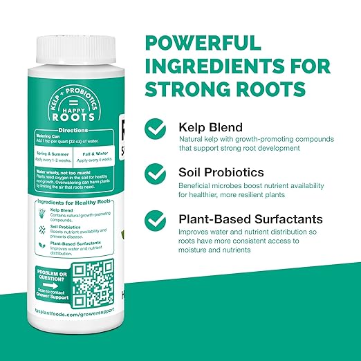 Root Stimulator for Indoor Plants – Liquid Root Booster with Probiotics & Seaweed to Support Healthy Root Growth, 8 oz