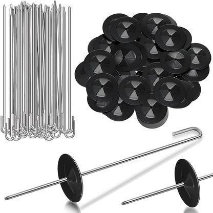 Solar Panel Guard Clips Animal Guard Fastener Animal Roll Kit Stainless Steel Fastener Clips for Solar Panel Bird Wire Pigeon Fence