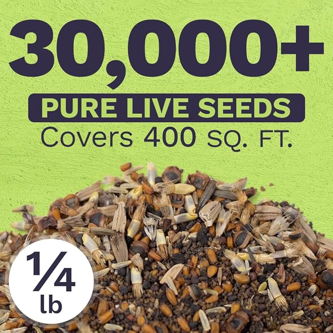 Sweet Yards - Northeast Wildflower Seed Regional Mixes - Bulk 1/4 Pound Bag - Over 30,000 Native Seeds - Open Pollinated and Non GMO Varieties for New York, Virginia, Pennsylvania, Maine and More!
