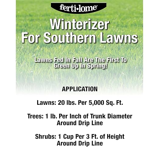 Fertilome (10895) Winterizer for Established Lawns 10-0-14 (40 LBS)