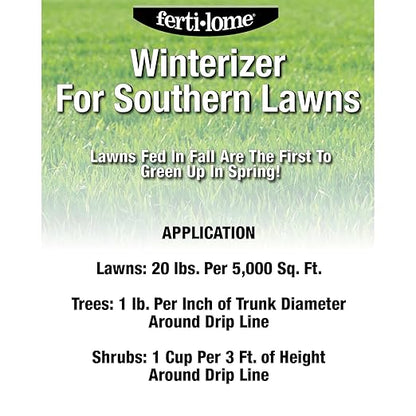 Fertilome (10895) Winterizer for Established Lawns 10-0-14 (40 LBS)