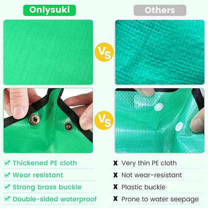 2 Pcs 26.8" x 26.8" Potting Mat for Indoor Plants Transplanting Control Mess Square Repotting Mat Gardening Gifts