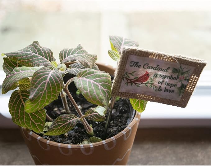 Abbey & CA Gift Cardinal Flag Flower Pick