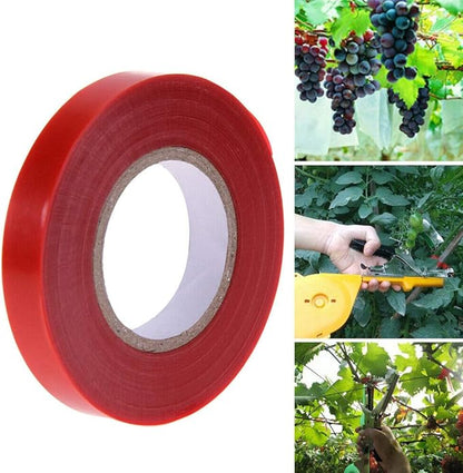Plant Ties,3PCS Red Tape Tie Bind Used For Different Kinds Of Plants （11mm x 30m ）
