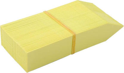 1000 Pcs Plant Tags, 4 Inch Plastic Garden Plant Pot Markers Waterproof Plant Labels, Yellow