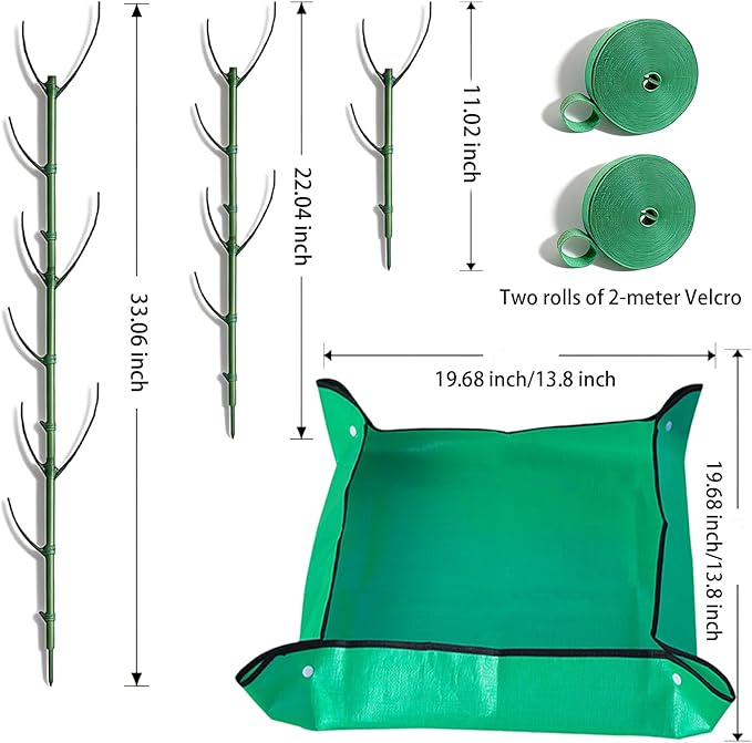 10 Pack Lndoor Outdoor Plants Stackable Monstera Plant Support,Plant Support Stakes,2026 New Plant Stakes For Lndoor And Outdoor Plants Use,Garden Stakes For Climbing And Potted Plants,Plant SticksFor