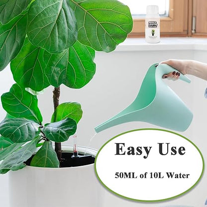 Fiddle Leaf Fig Plant Food, Organic Microbial Probiotic Liquid Nutrient – 35oz (1000ml) Natural Indoor Plant Food for Ficus Lyrata & Houseplants