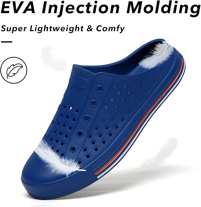 SAGUARO Women's Men's Garden Clogs Shoes Casual Slippers Unisex Quick Drying Sandals Summer Anti-Skid Beach Shoes