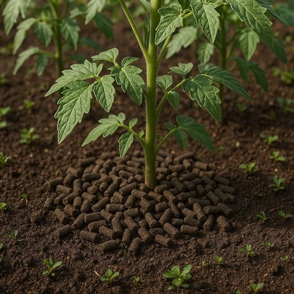 Cal-Magic Pellets, Calcium and Magnesium Supplement and Plant Fertilizer. Organic Easy-to-Apply Pellets, 1.5lb Bag. Kelp, Fish and Crab Meals with Rabbit Manure, Seabird Guano, and Oyster Shell.
