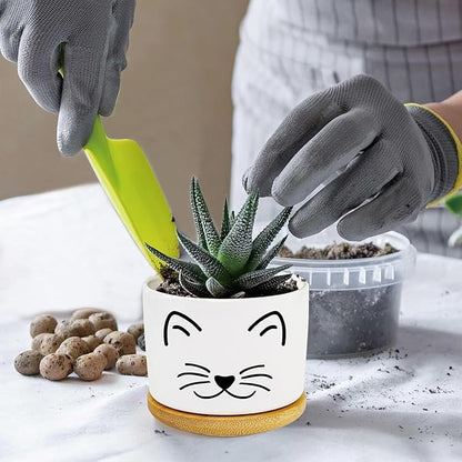 Window Garden Cat Planter Pots,Cat Gifts for Women/Men/Housewarming/Wedding/Festival Birthday Gifts Planter Pots,Outdoors/Indoors,Window Decor,Garden Decor,Yard Decor,Home Decor,Office
