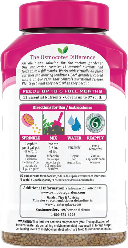 Osmocote Smart-Release Plant Food Plus Outdoor & Indoor, 1 lb. (Pack of 12)