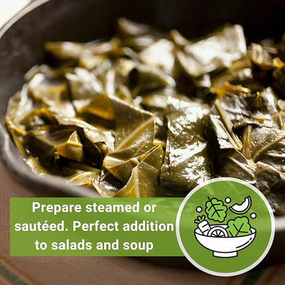 Sow Right Seeds - Vates Collard Greens Seeds for Planting - Non-GMO Heirloom Packet with Instructions to Plant a Home Vegetable Garden - Nutritious and Classic Cooked Southern Greens (1)