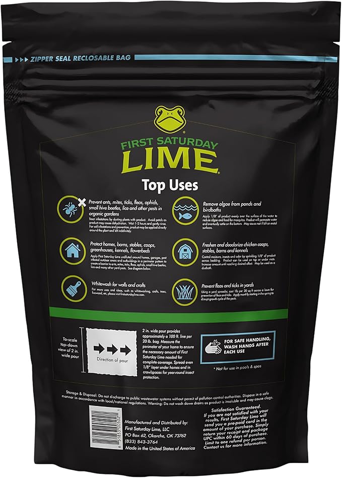 First Saturday Lime 5lb Bag