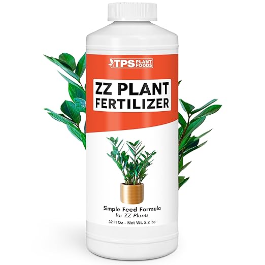 ZZ Plant Fertilizer for All Zamioculcas Plants, Liquid Plant Food, 32 oz (1 Quart)