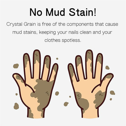 Crystal Grain Cactus & Succulent Soil Mix, Coarse Grain for Maximum Drainage, 100% Inorganic & Odorless, Visible Watering Indicator, Patented Japanese Tech, 3L (Resealable Bag)