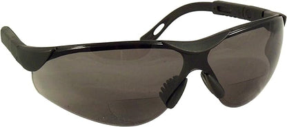 Bifocal Safety Glasses with Adjustable Temples - Bifocal Safety Sunglasses - ANSI Z87.1 - UV400