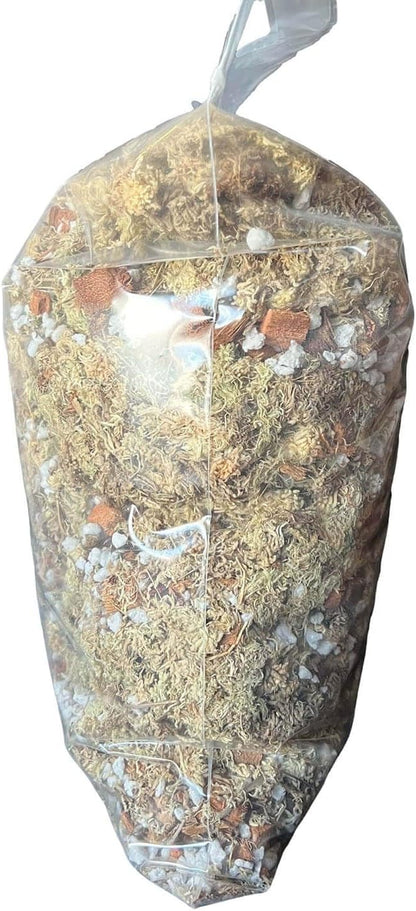 rePotme Orchid Moss/Phalaenopsis Gold Classic Orchid Potting Mix - 2 Quarts (Mini Bag) - Hand Blended in The USA