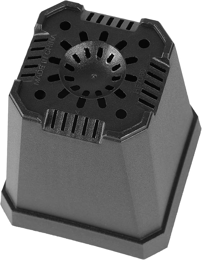 100 Pack 2.7 Inches Square Nursery Pot, Plastic Nursery Pots with Drainage Hole for Seedlings, Succulents, Potted Plants, Black